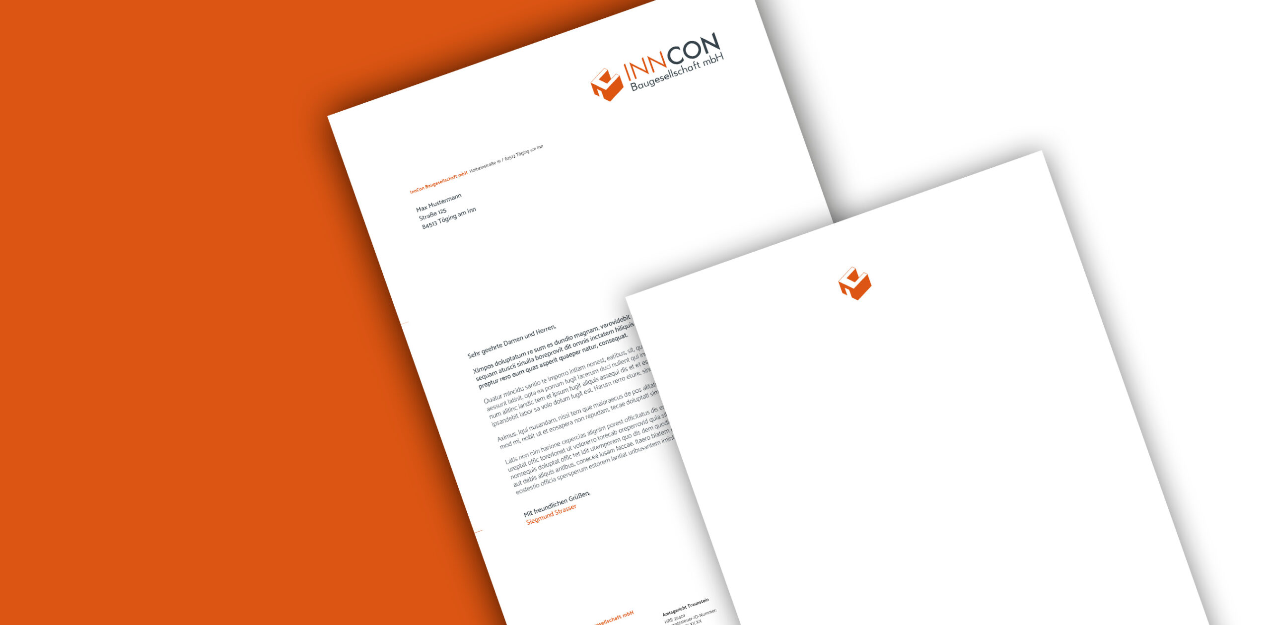 InnCon Corporate Design Briefpapier