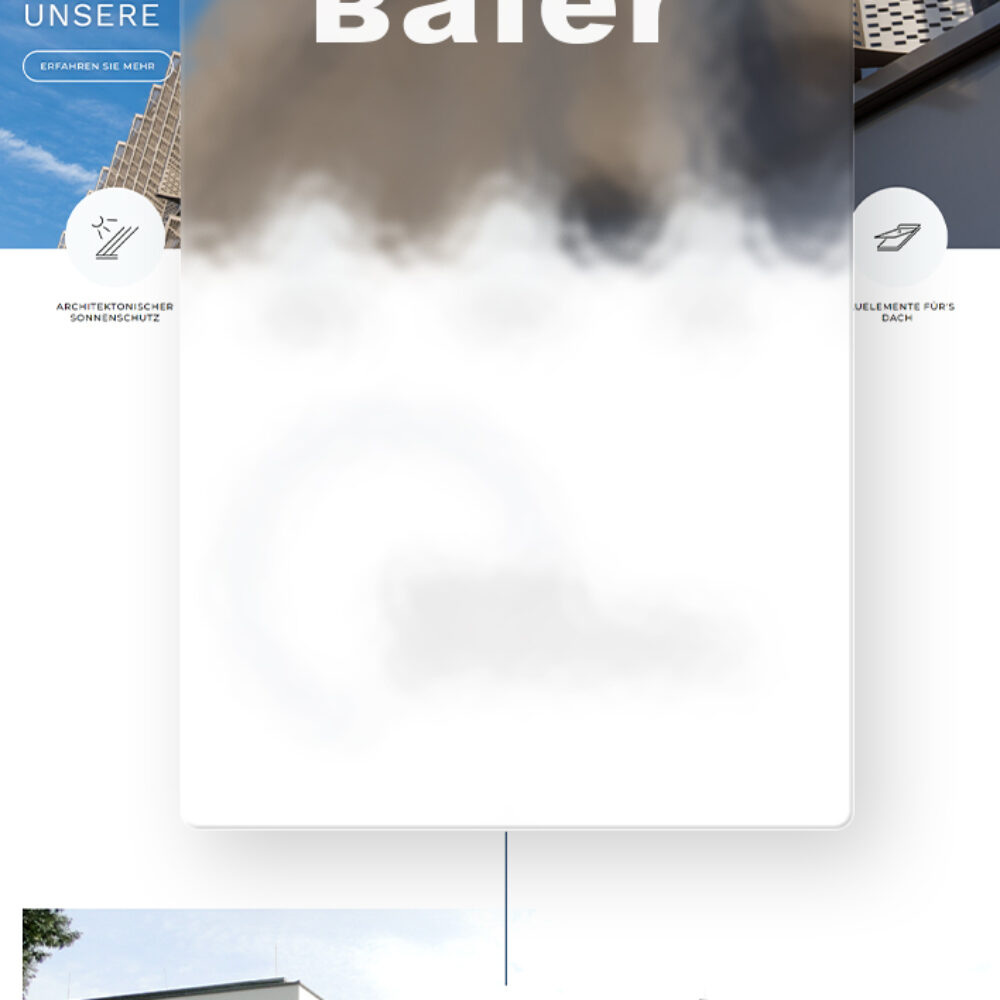Vorschaubild fuer Baier GmbH Wordpress Website Relaunch