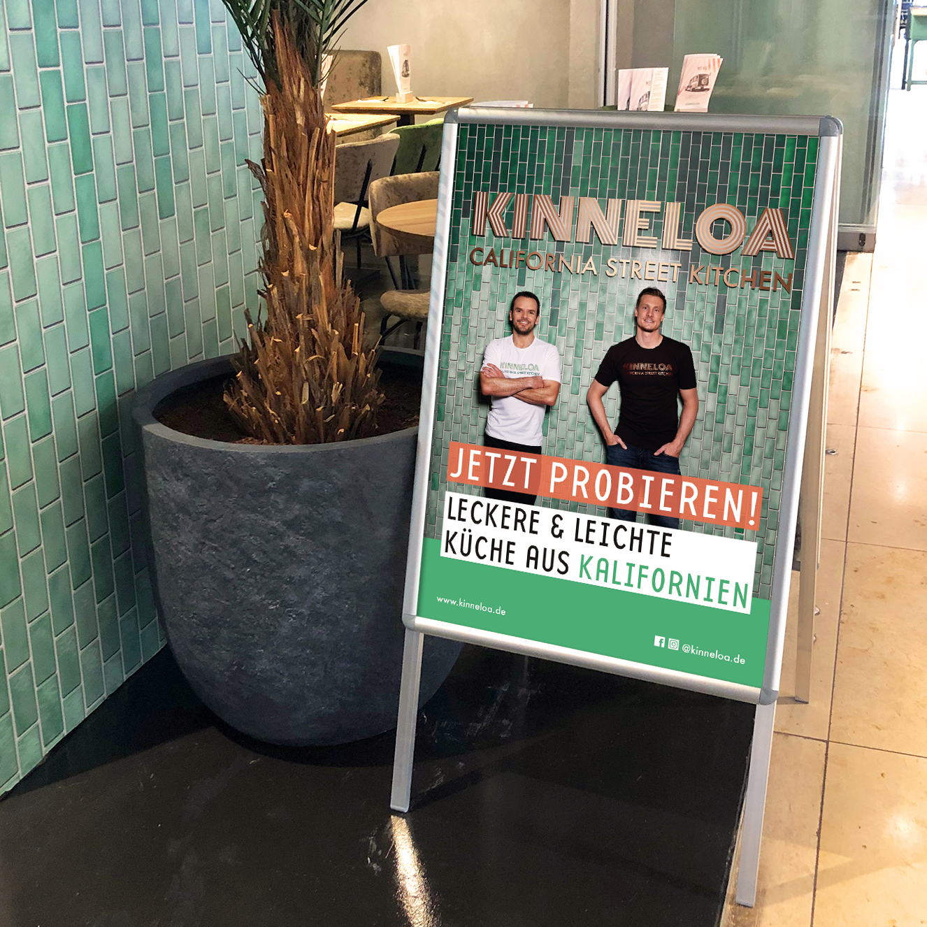 Kinneloa Plakat Stopper Eroeffnung