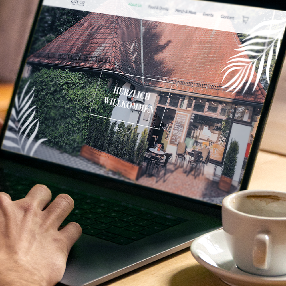 Lazy Cat Coffee House Wordpress Website Launch