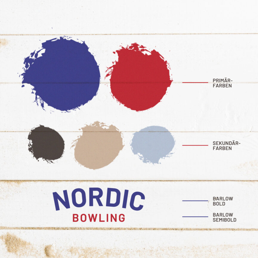 Corporate Design Übersicht Nordic Bowling