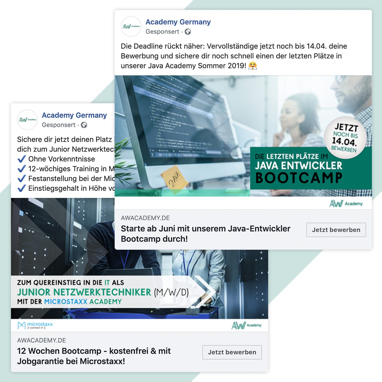 Academy Germany Ads Facebook Desktop