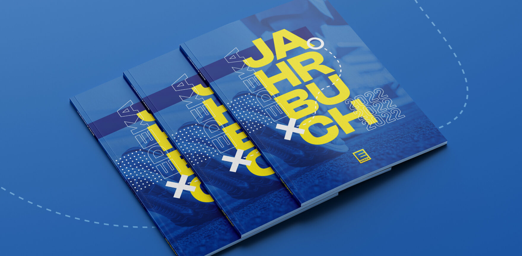 Cover Jahrbuch EDEKA Juniorengruppe | Weder & Noch