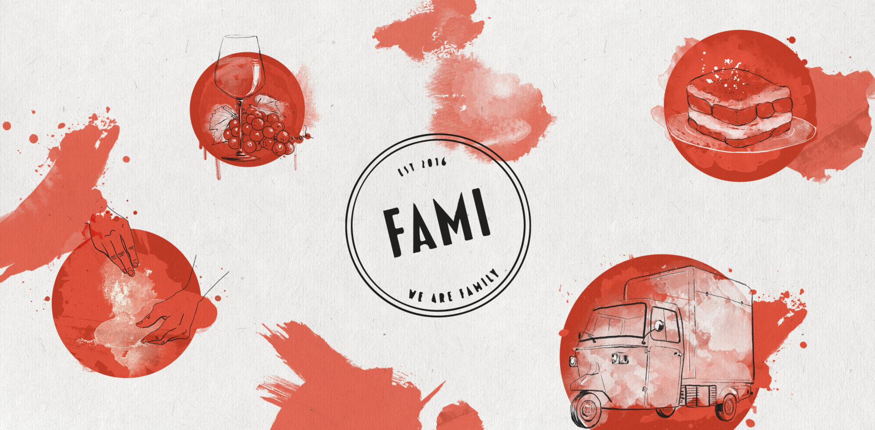 FAMI Illustrationen zur Verwendung in Print und Digitalen Medien – Anwendung auf der Website