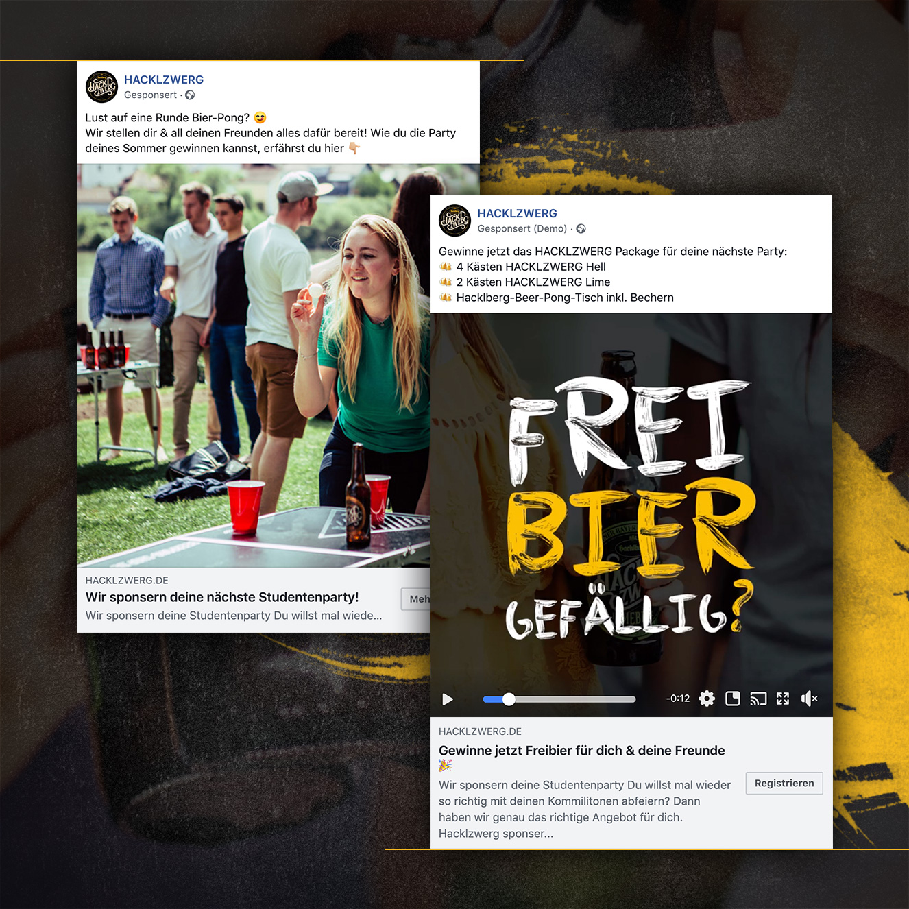 Brauerei Hacklzwerg Social Media Kampagne Facebook