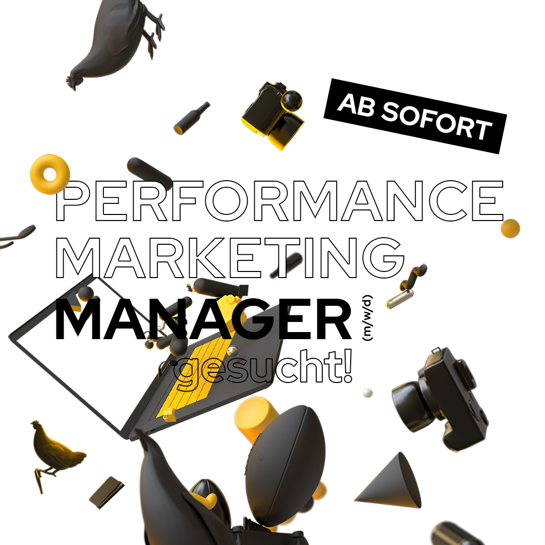 Stellenanzeige Performance Marketing Manager