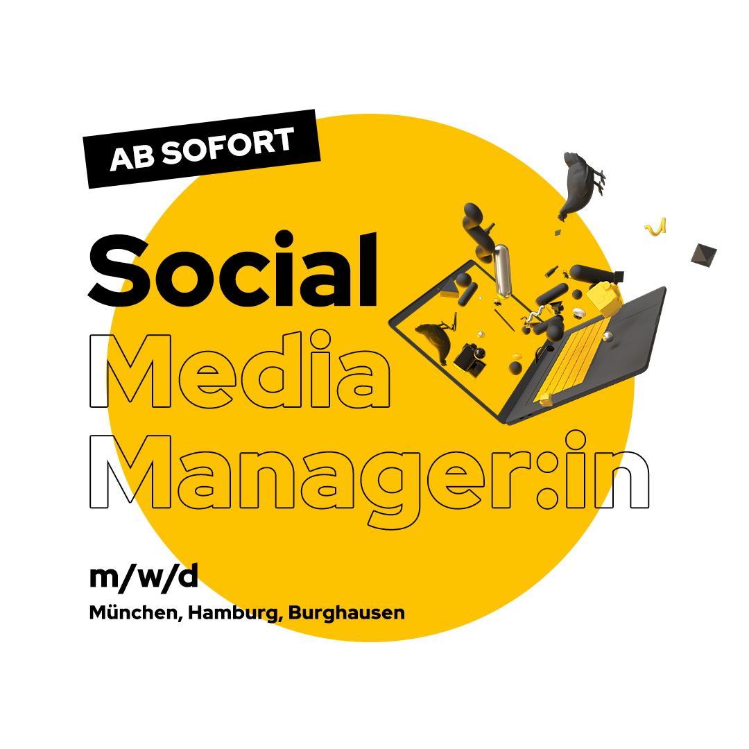 Stellenanzeige Social Media Manager:in