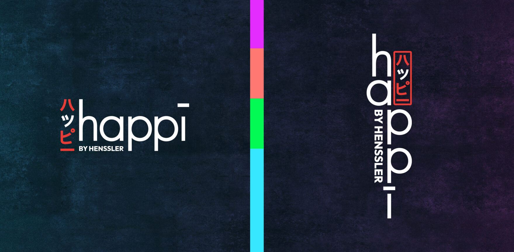 happi by Henssler Corporate Design Logos