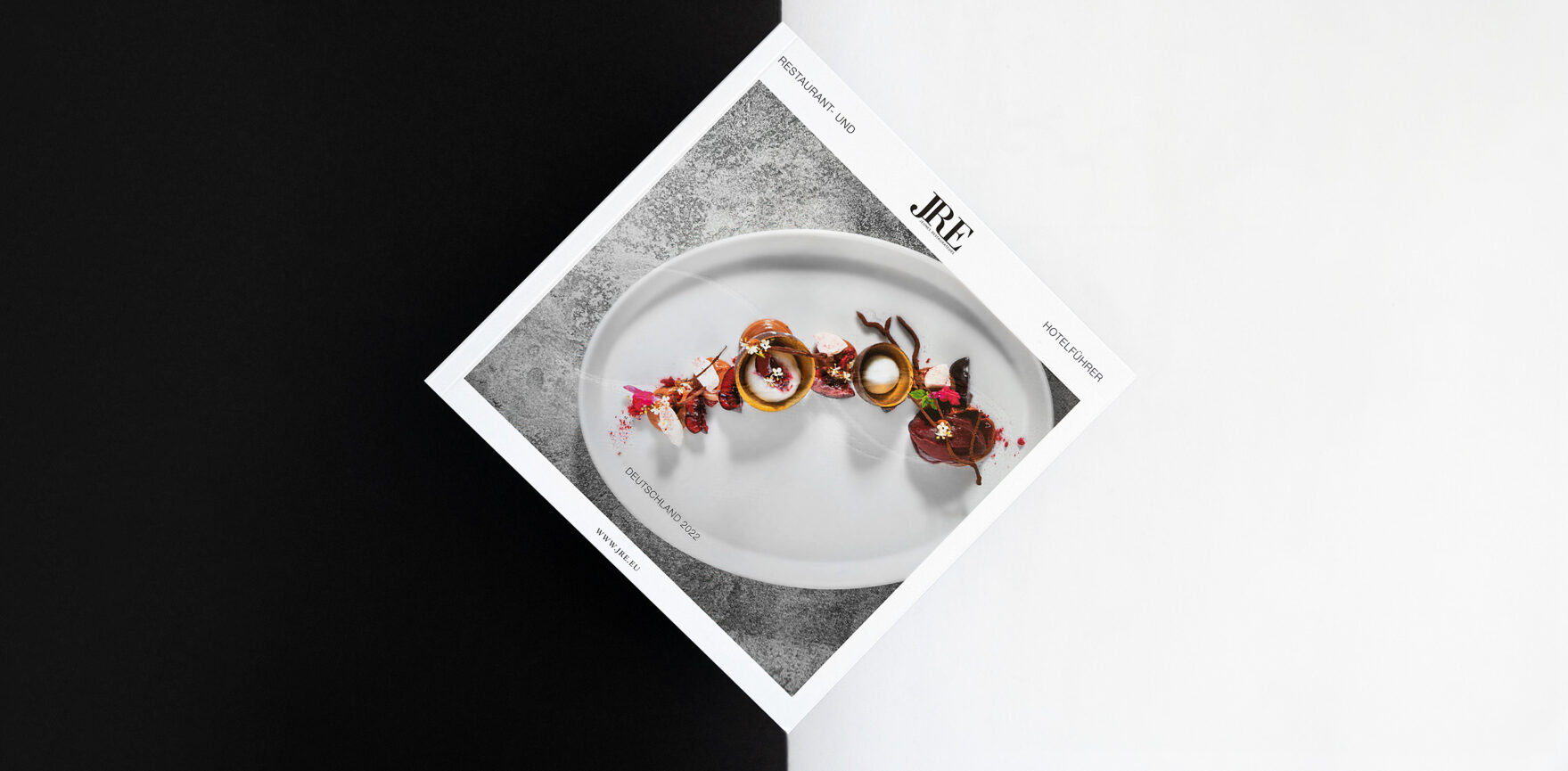 JRE Hotel- und Restaurantführer 2022 als Print-Booklet– Cover