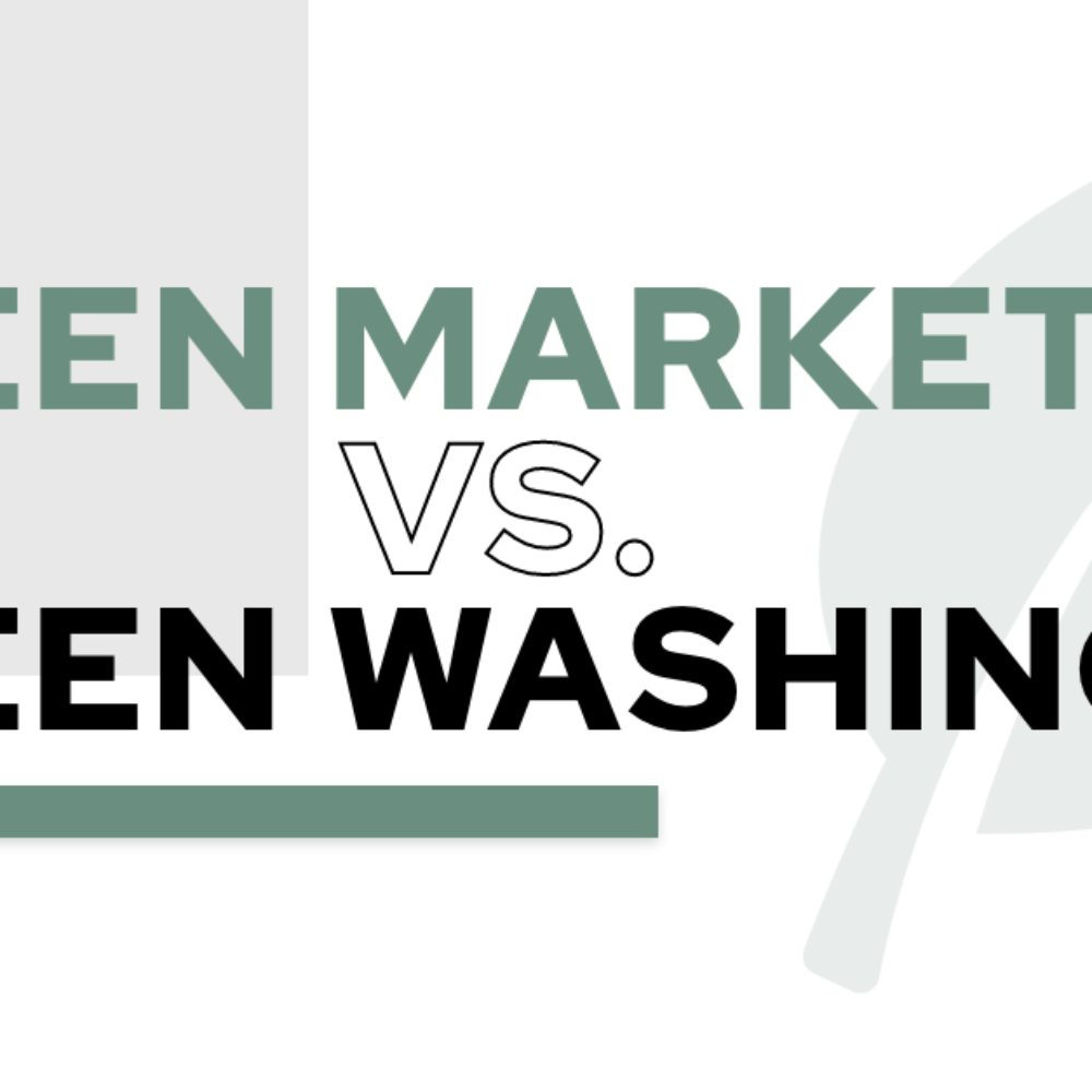 Titelbild Blog Greenwashing vs. Green Marketing