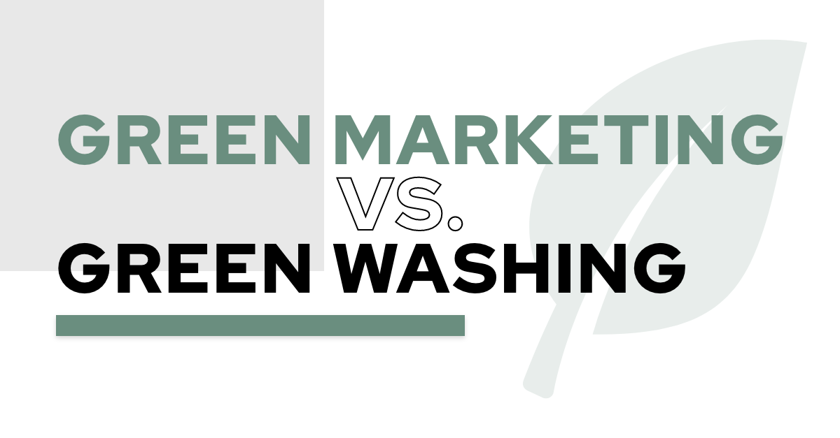 Titelbild Blog Greenwashing vs. Green Marketing