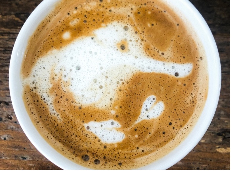 Latte Art: Niffler von den Fantastischen Tierwesen
