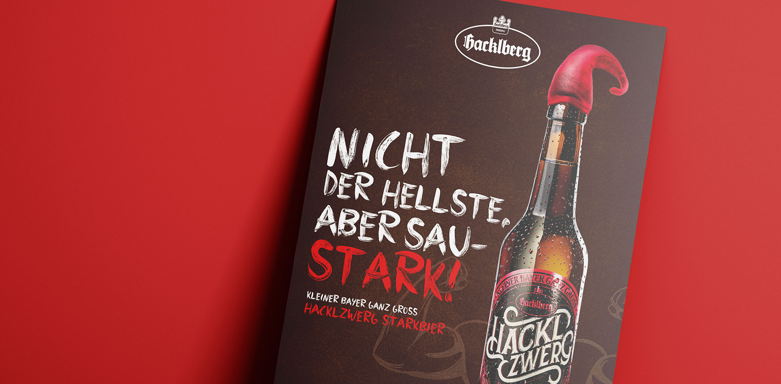 Brauerei Hacklberg - Hacklzwerg Kampagne Flyer