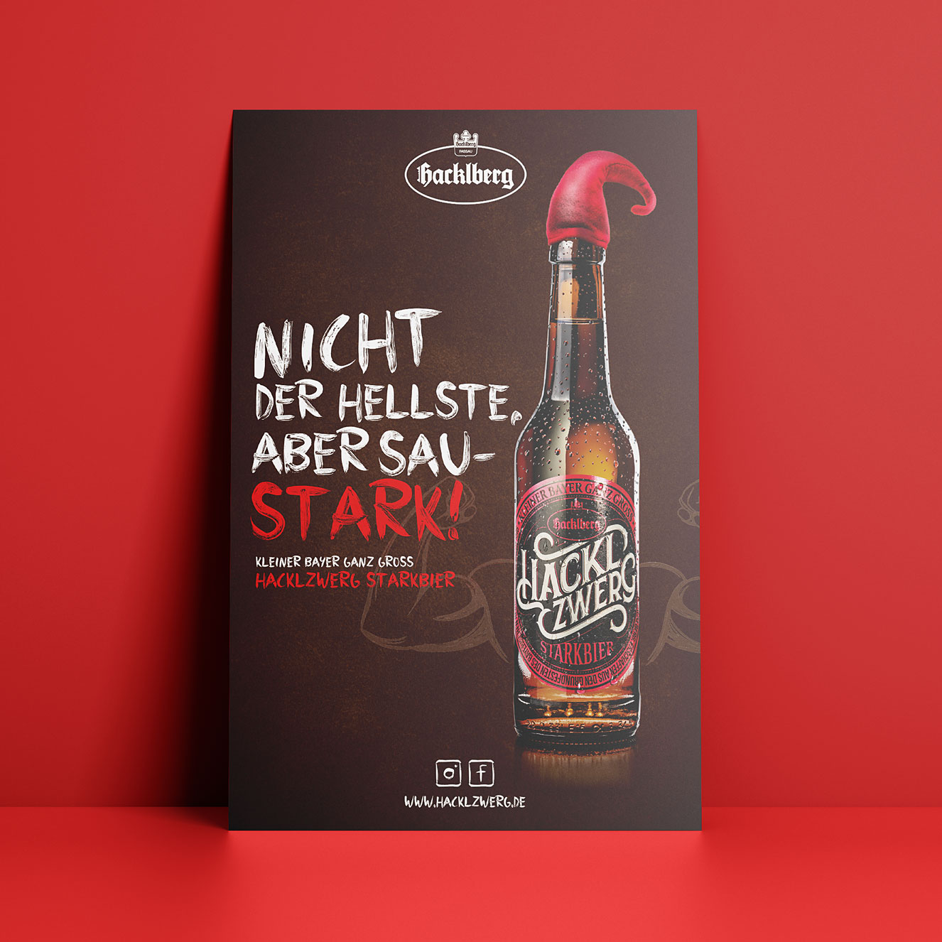 Brauerei Hacklberg - Hacklzwerg Kampagne Flyer