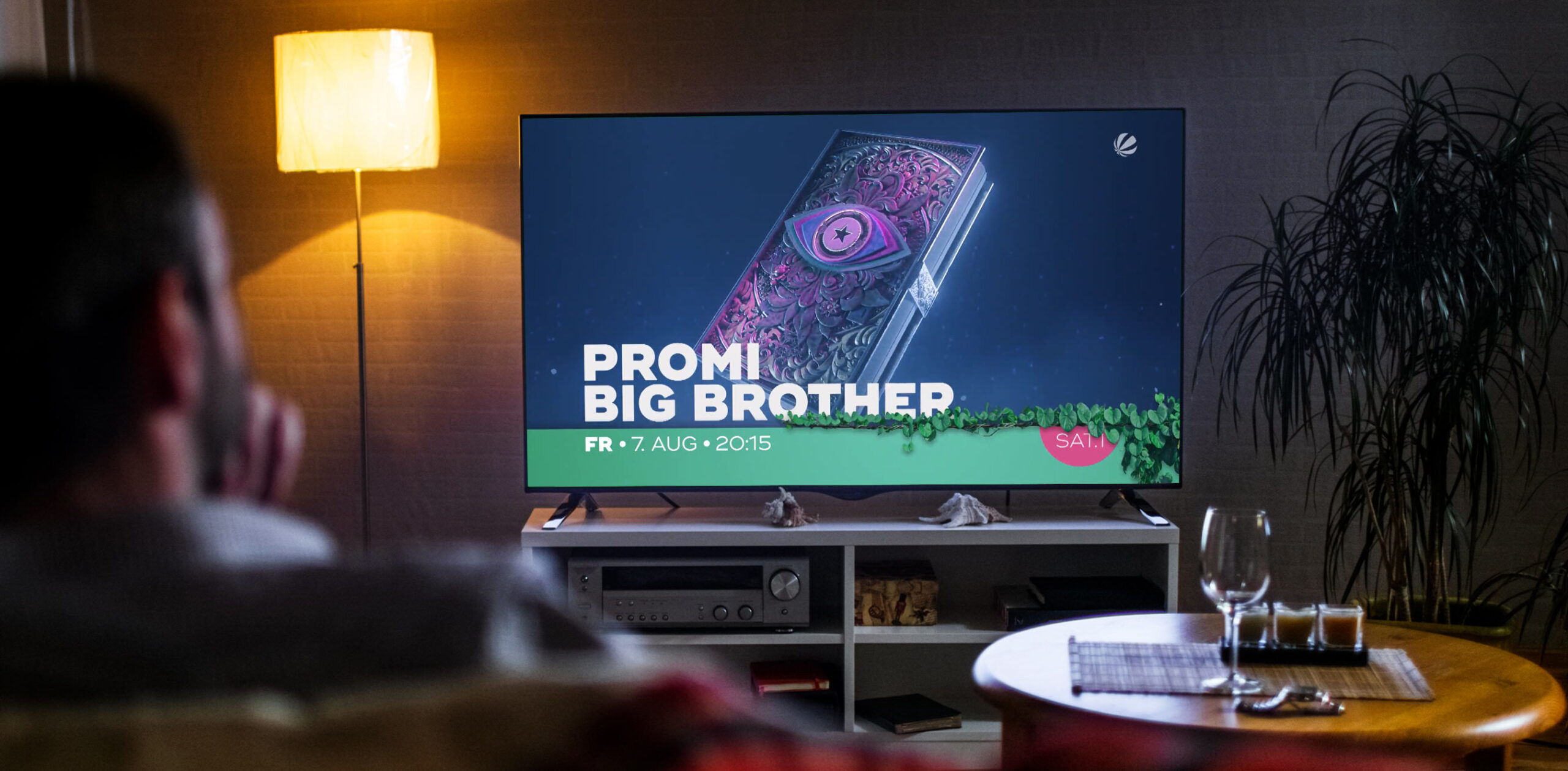 Vorschau TV On-Air Masterspot von dem Sat.1 Format Promi Big Brother